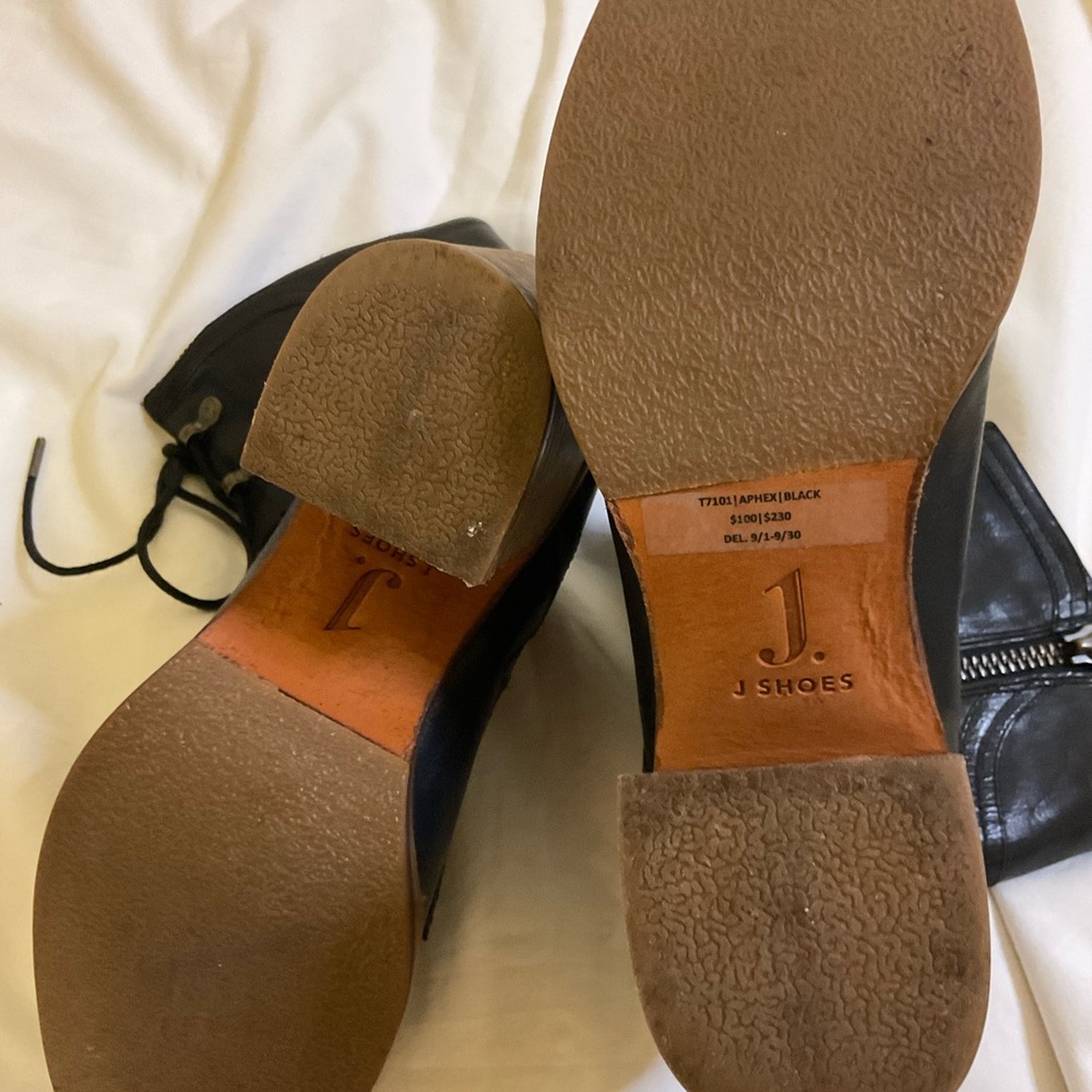 ❌ NEW LISTING ❌ J. Shoes Heeled Combat / Moto Boots - Picture 11 of 11